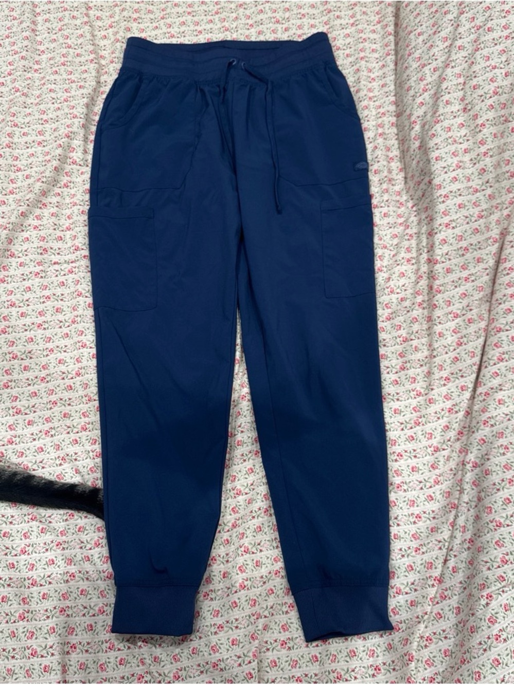 Dickies Deep Navy Cargo Jogger Scrub Pants